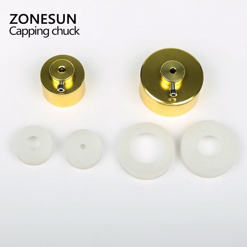ZONESUN Capping machine chuck, screw capping tool head bottle capping