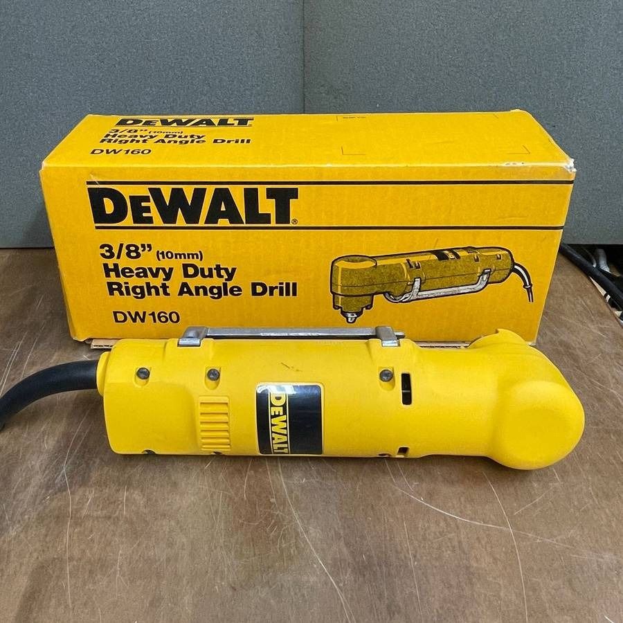 120V POWER ONLY Dewalt 3 8in HEAVY DUTY RIGHT ANGLE DRILL model