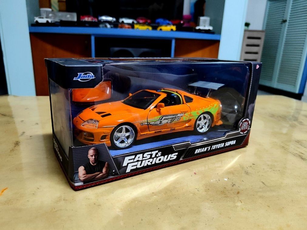  Jada Toys Fast & Furious 1:24 Brian's Toyota Supra Die