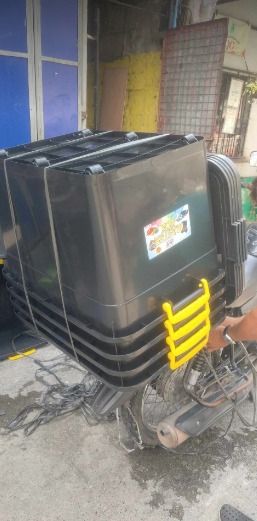 143L BIG BLACK STORAGE BOXES - To Spring County QC (Category: Storage Boxes & Baskets) located in Quezon City. Submitted by uno_store (Listing ID 1250474514, Image 2). Description: ‼️ GRAND SUPER SALE 💯 ‼️ ‼️ STOCKABLE STORAGE 💯 ‼️ OPEN FOR BULK ORDERS Wholesale/Dealer/Supplier/Retailer PANG PERSONAL AT PANG NEGOSYO ✅ proof of delivery 💯 ✅ 4 boxes 143L black storage boxes SOLD SOLD Bound to Spring County QC! thank you po maam Sheena! till your