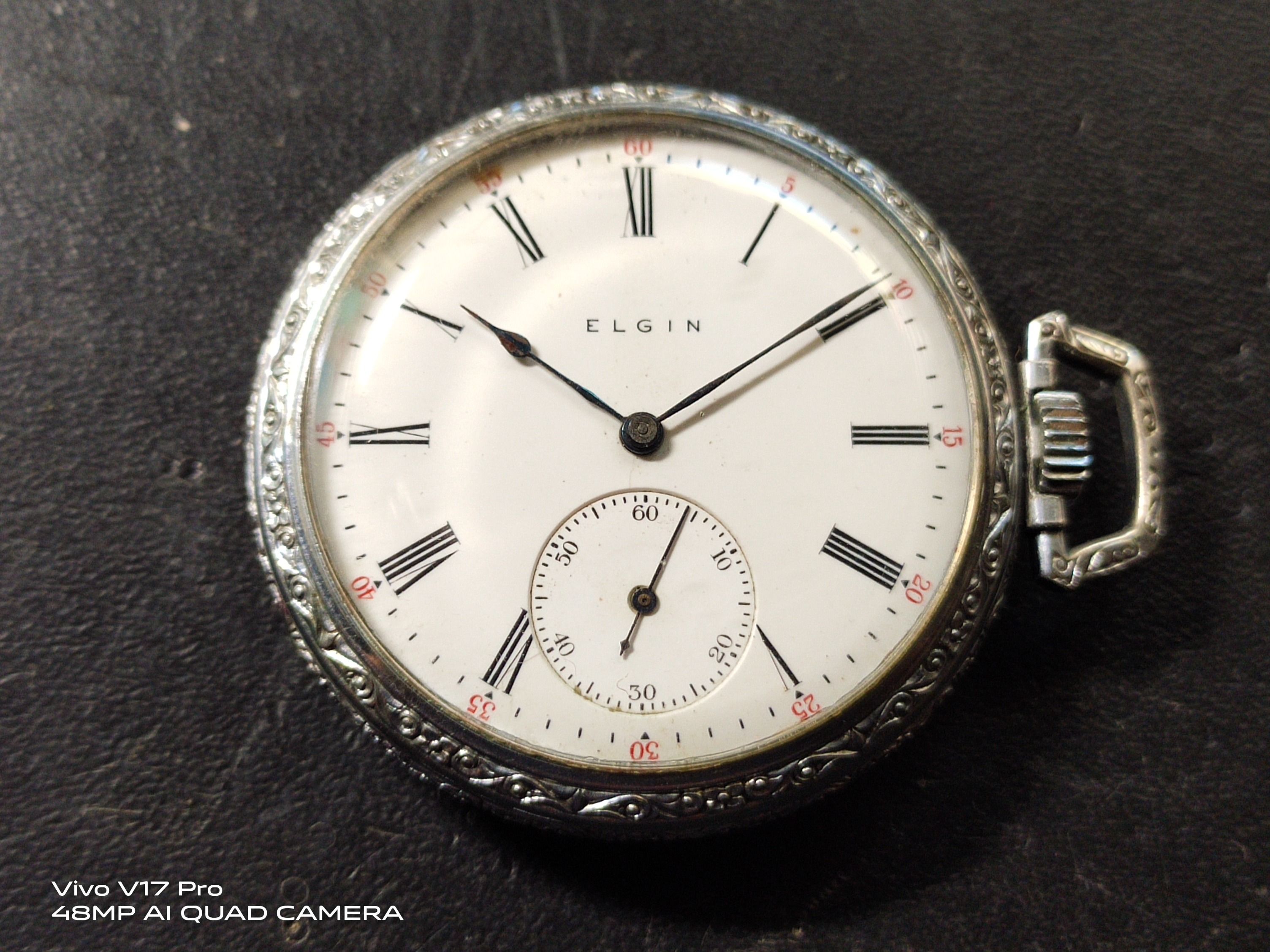 Elgin wind online up pocket watch