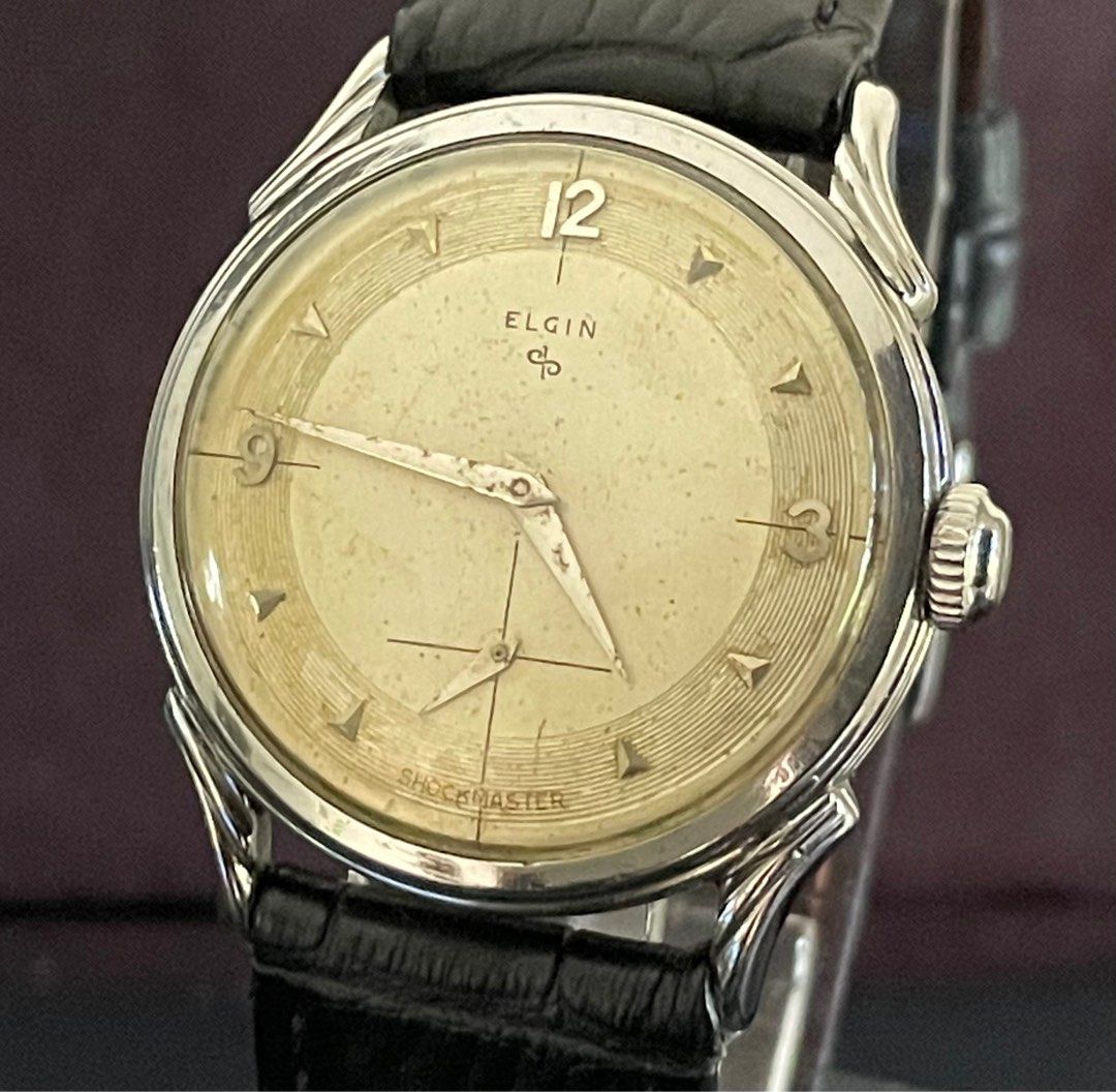 Elgin shockmaster cheap pocket watch