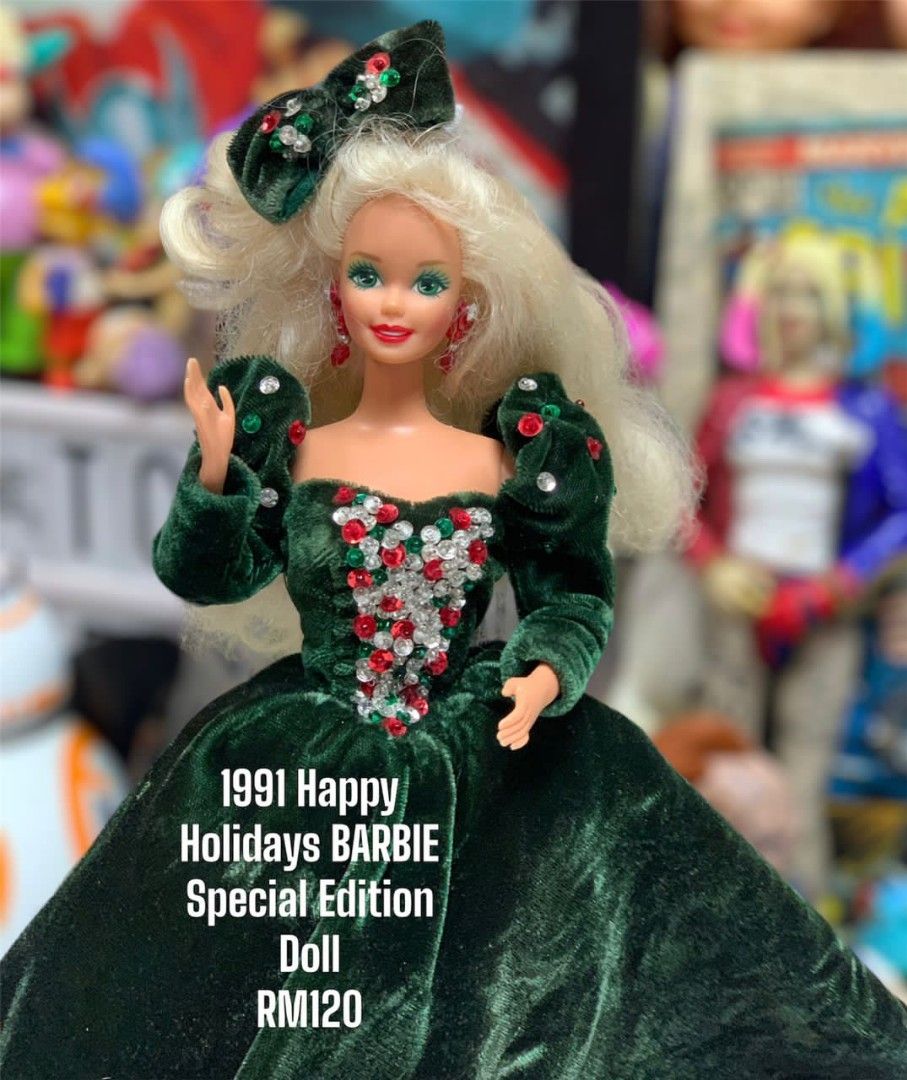 Happy holiday cheap barbie 1991