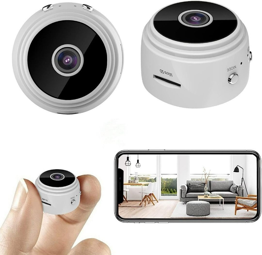[2101] Jakashy Mini Spy Camera Battery IP Camera Rechargeable 1080P Spy ...