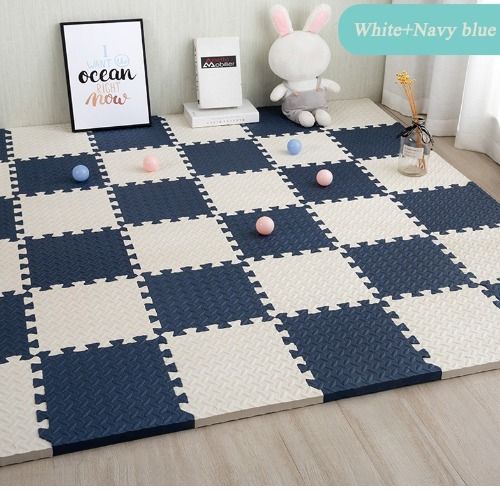 60*60cm Puzzle Mat 2.5cm Thick Baby Mat Foam Soft Floor For Children Room  Decor Kids Crawling Carpet Anti-slip Pad Play Mat Toys