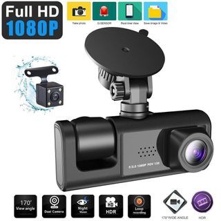 70mai Smart Dash Cam 1S, Dash Cam Recorder Camcorder, 1080p, Night Vision, Wide Angle, G-Sensor, Loop Recording, App Wifi, Voice Control (2020)