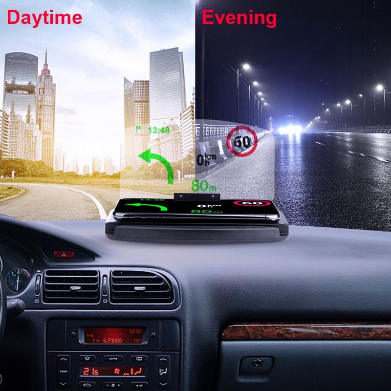 3123) 🌟 SG LOCAL STOCK 🌟 XC90 UNIVERSAL HEAD UP DISPLAY CAR GPS NAVIGATOR  SMARTPHONE HUD HOLDER NON-SLIP MAT WITH TRANSPARENT REFLECTION FILM, Car  Accessories, Accessories on Carousell