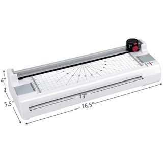 6in1 Hot&Cold Laminator A3/A4/A6 Size w/ Rotary Trimmer Rounder Laminating Laminator Machine