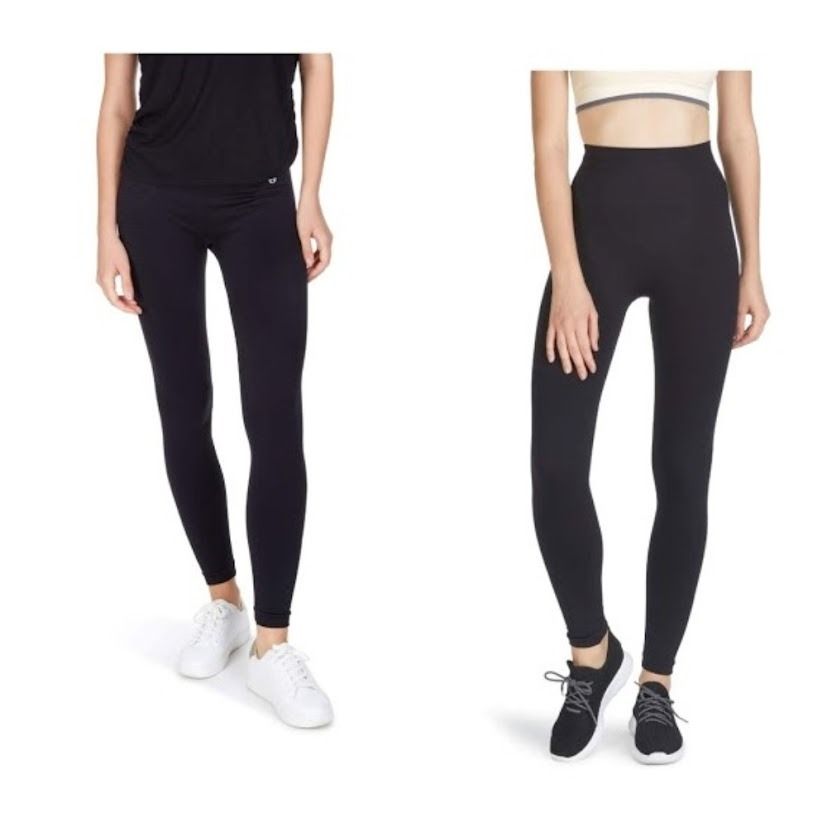 Danskin Knee length leggings, Women's Fashion, Activewear on Carousell