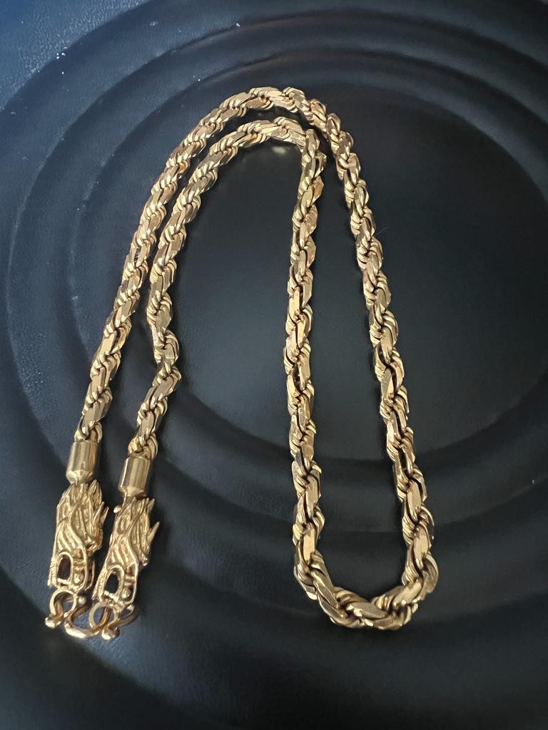 916 Gold Necklace Men s Fashion Watches Accessories Jewelry