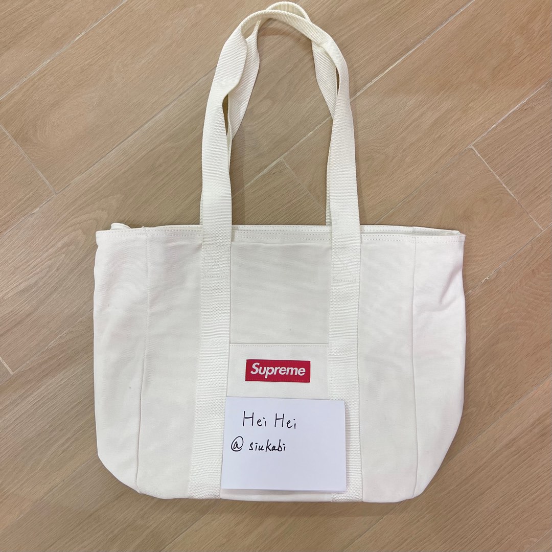 99% New Supreme Canvas Tote Bag 22L FW20 Week5 Big Box Supreme