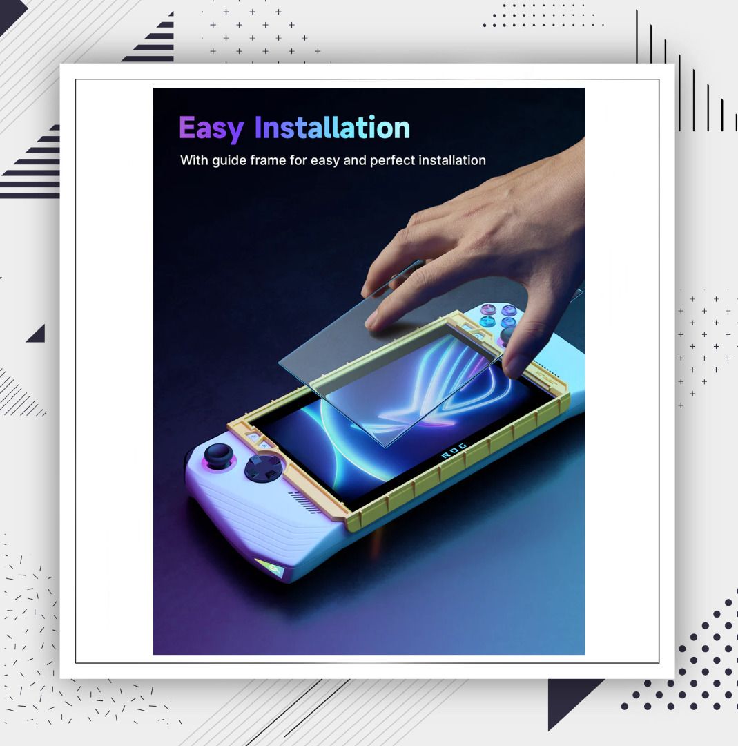 [ 2 Pack ] JSAUX Anti Glare Screen Protector for ASUS ROG Ally with