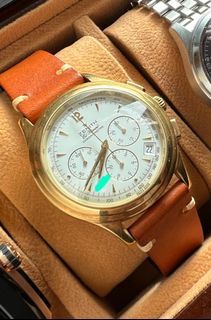 抵玩 限量版 Zenith El Preimero Chronograph White Porcelain Dial 真力時 金錶