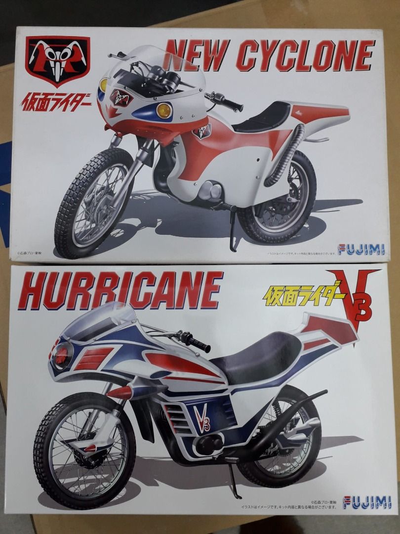 富士美Fujimi 1/12 New Cyclone & Hurricane V3 新旋風號Super