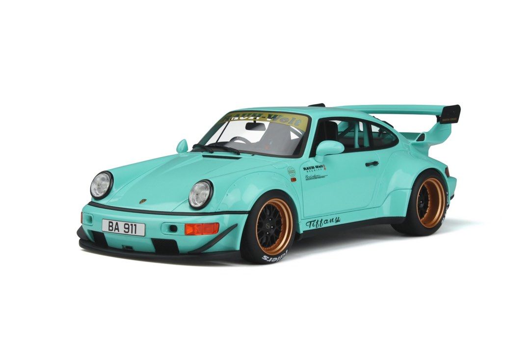 全新現貨) GT Spirit 1/18 - Porsche 911 (964) RWB Tiffany, 興趣及