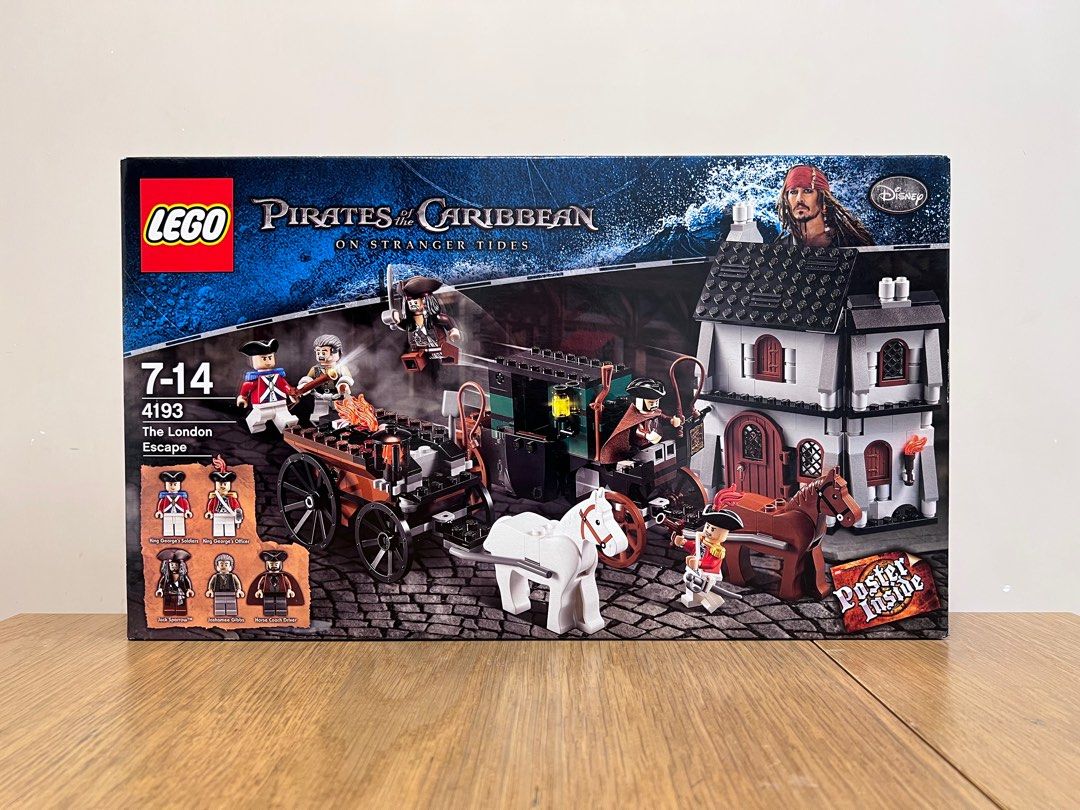 全新絕版LEGO 4193 - The London Escape (Pirates of the Caribbean
