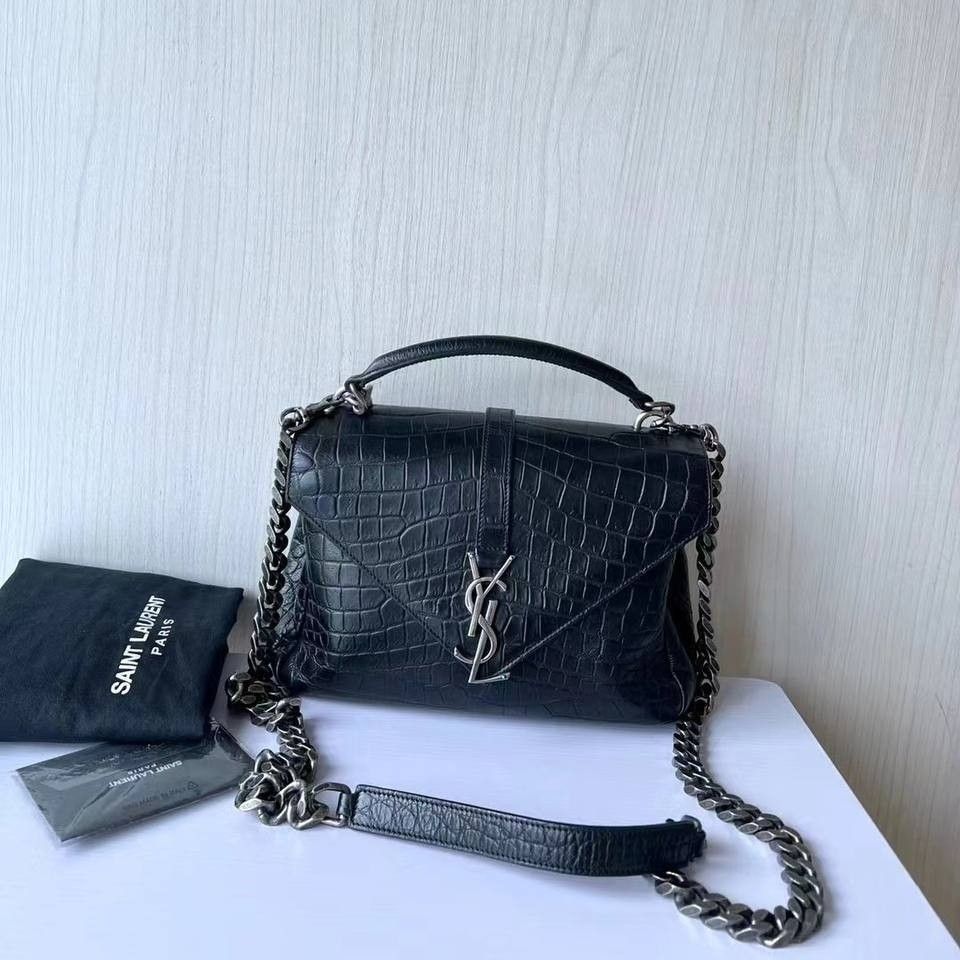 Authentic YSL college bag, Luxury, Bags & Wallets on Carousell