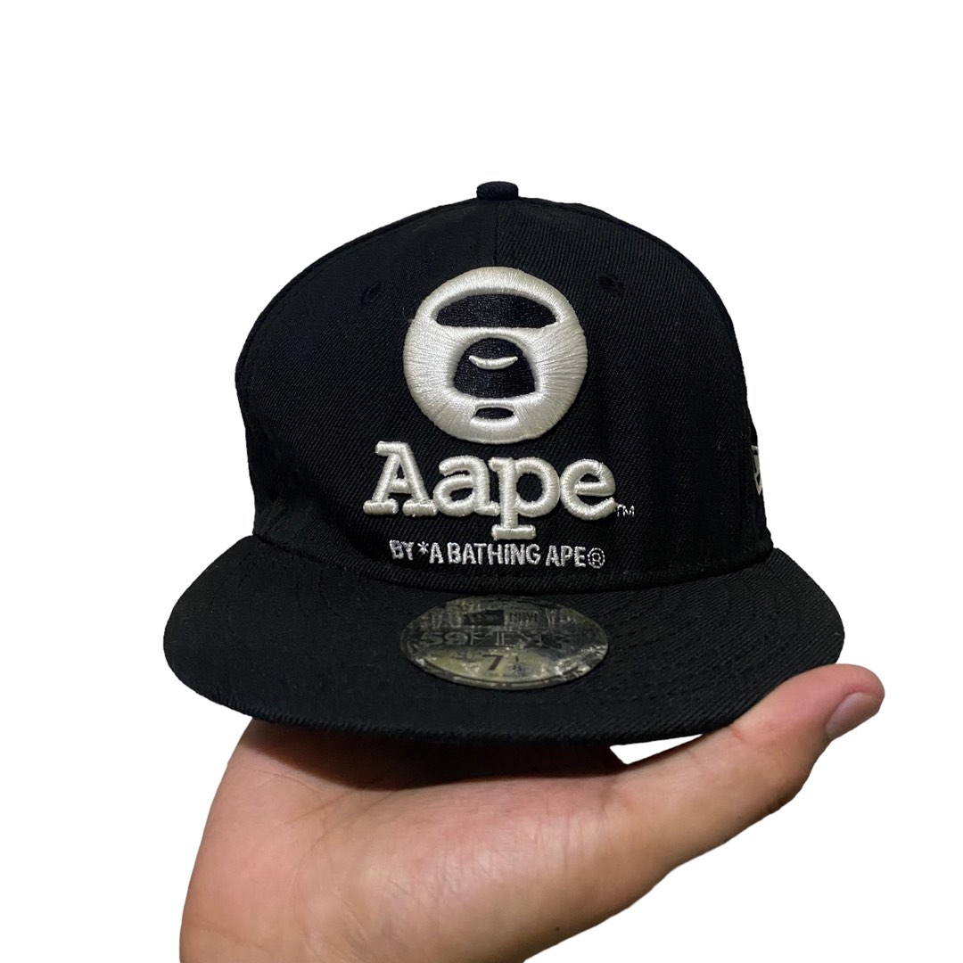 AAPE X NEW ERA LOGO PATCH CAP