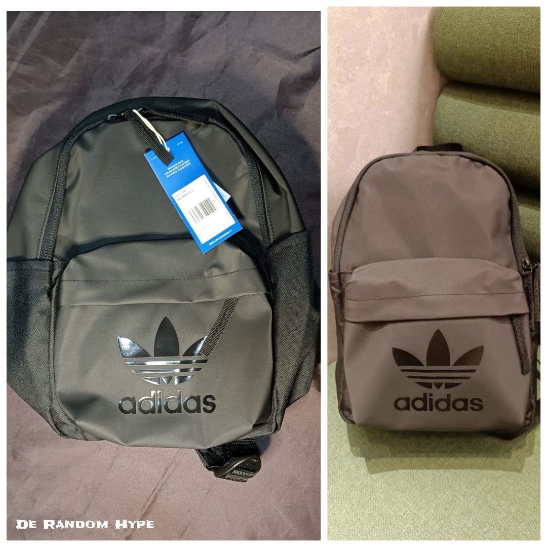 Polyester Blue Adidas School Backpack