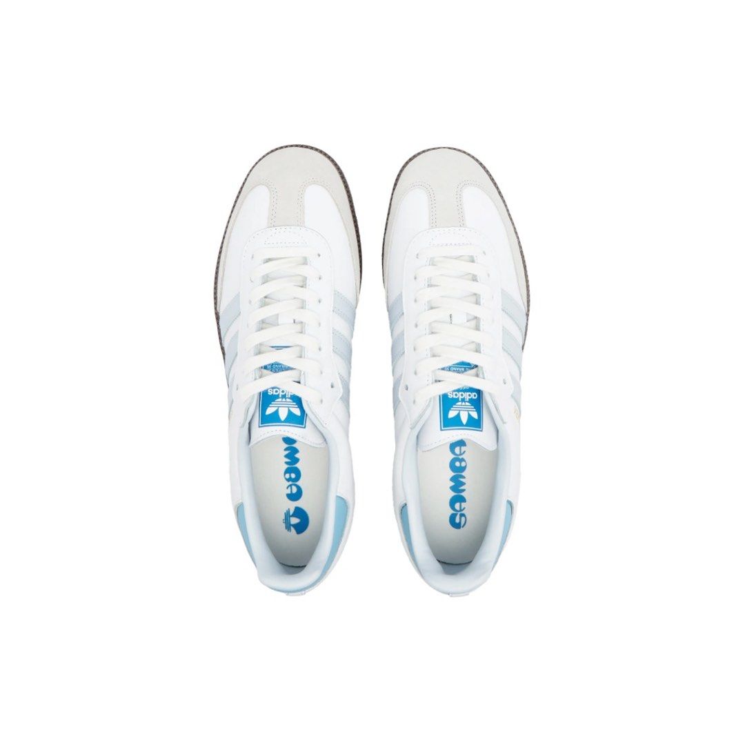 adidas gazelle silver green womens adidas W Samba OG 'White/ Black' 6 main image 1