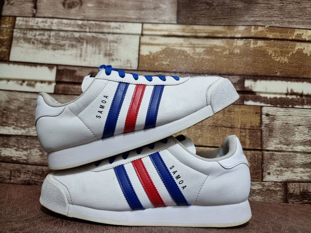 Adidas samoa store navy blue white
