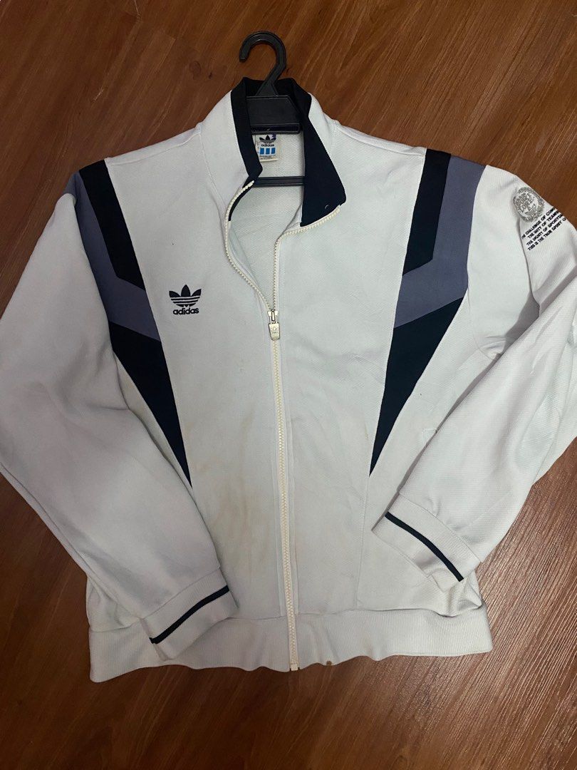 Adidas Tracktop Vintage Vtg There Foil Jacket Men s Fashion