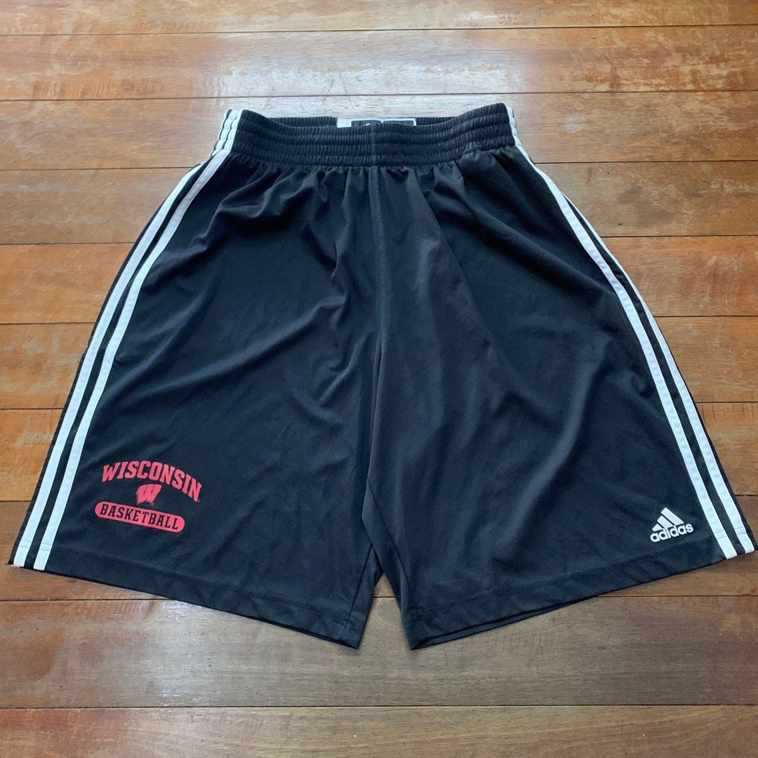 Adidas wisconsin shorts clearance