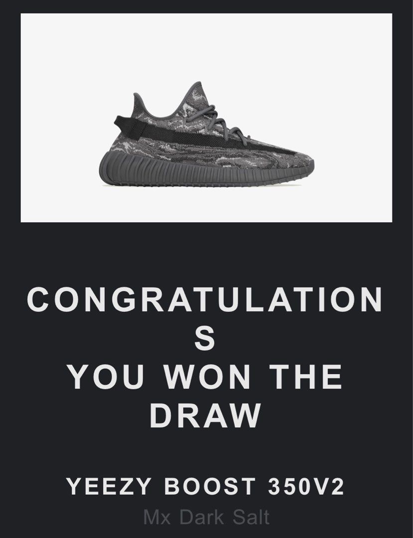 Adidas yeezy draw results shop