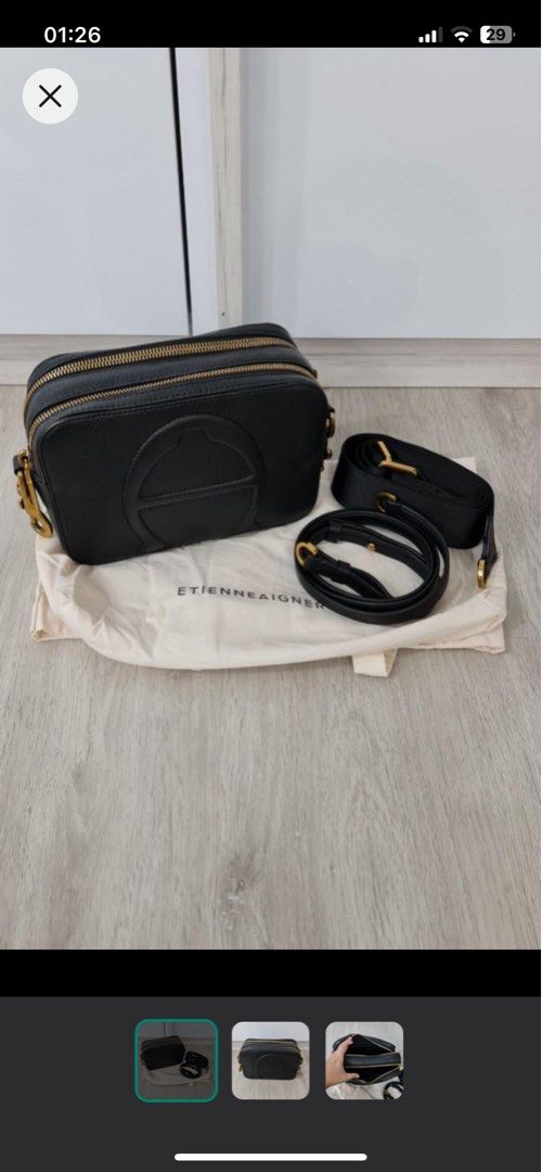 Aigner shop camera bag