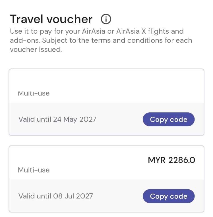 AirAsia voucher, Tickets & Vouchers, Vouchers on Carousell