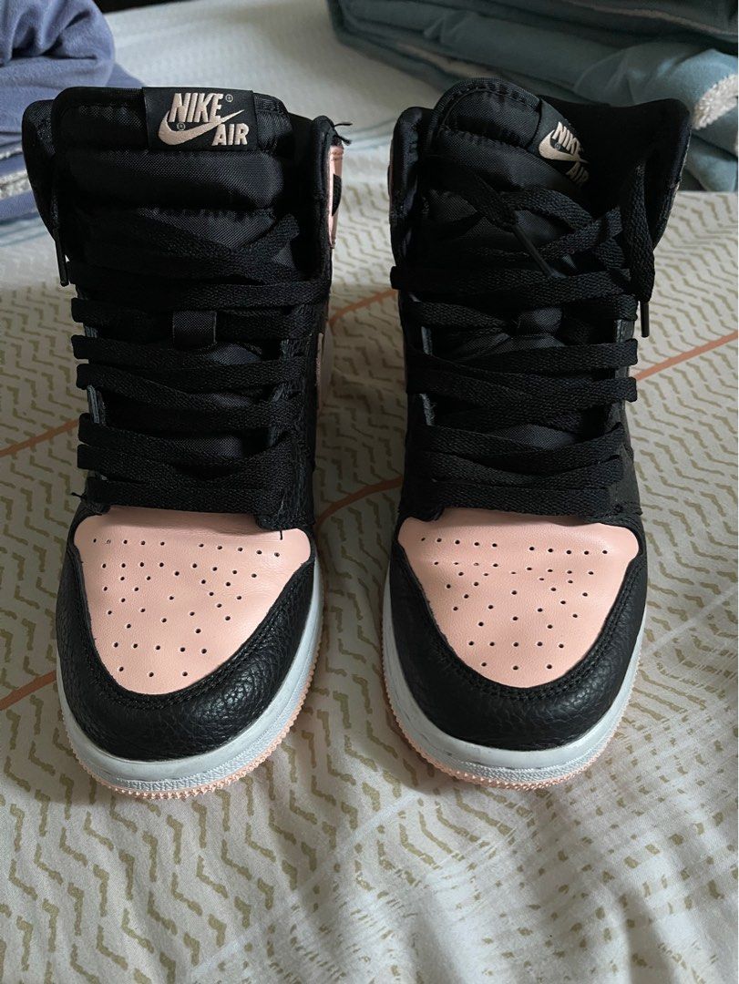 Jordan 1 retro high black crimson tint women's online