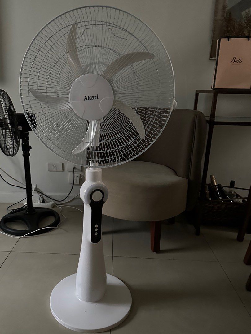 Akari rechargeable electric fan deals