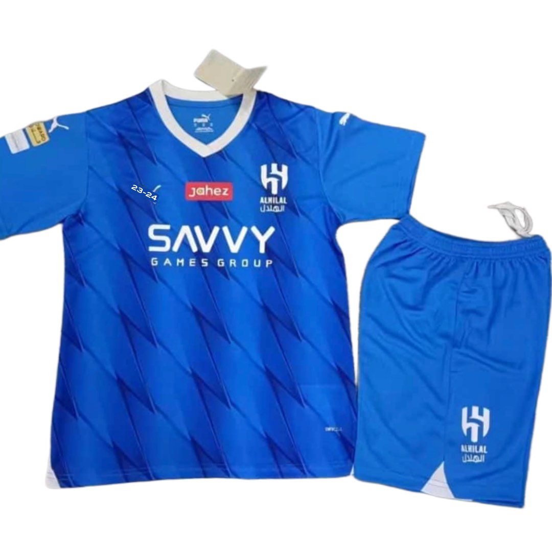 Al Hilal Kids Jersey 2324 Football Jersey Soccer Jersey Tshirt, Babies & Kids, Babies & Kids