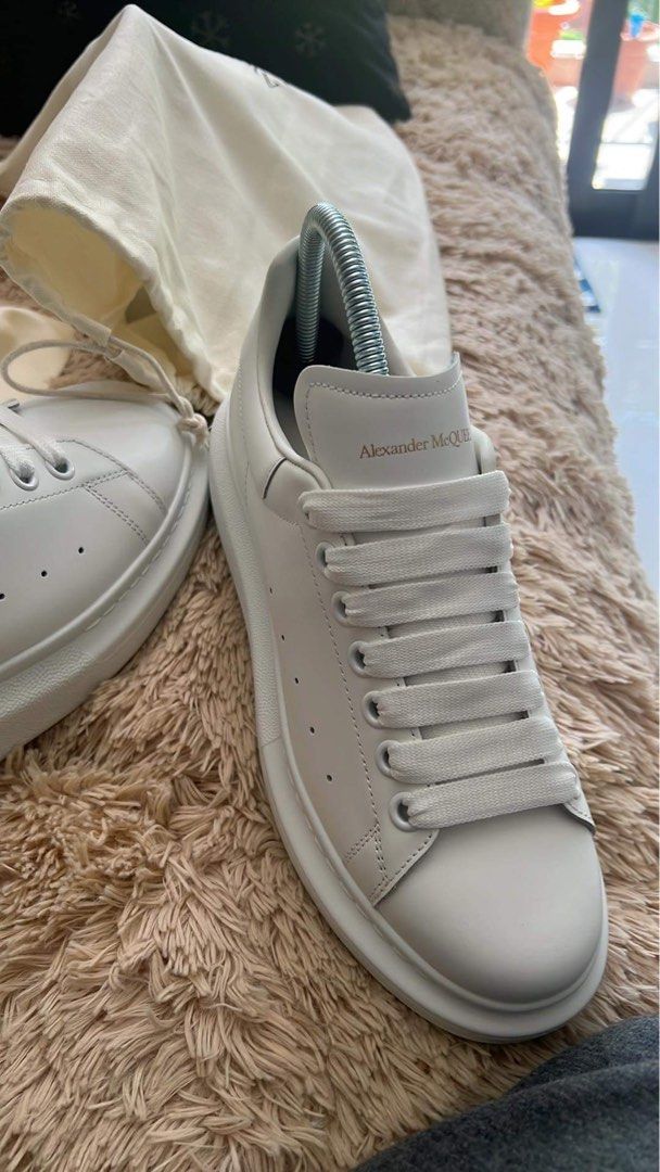 Alexander Mcqueen Oversized All white sneakers