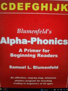 Alpha-phonics A Primer for Beginning Readers book, Phonics instructional book