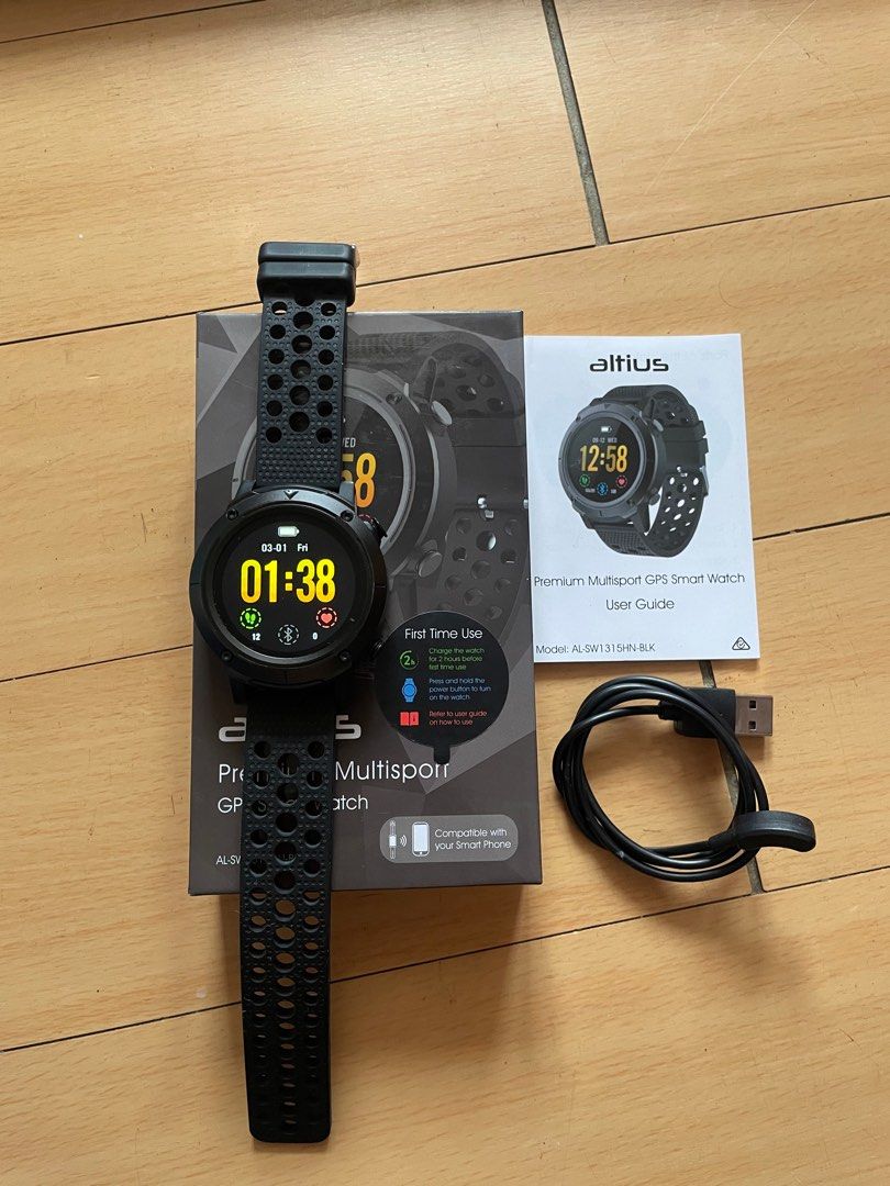 Altius best sale smartwatch review