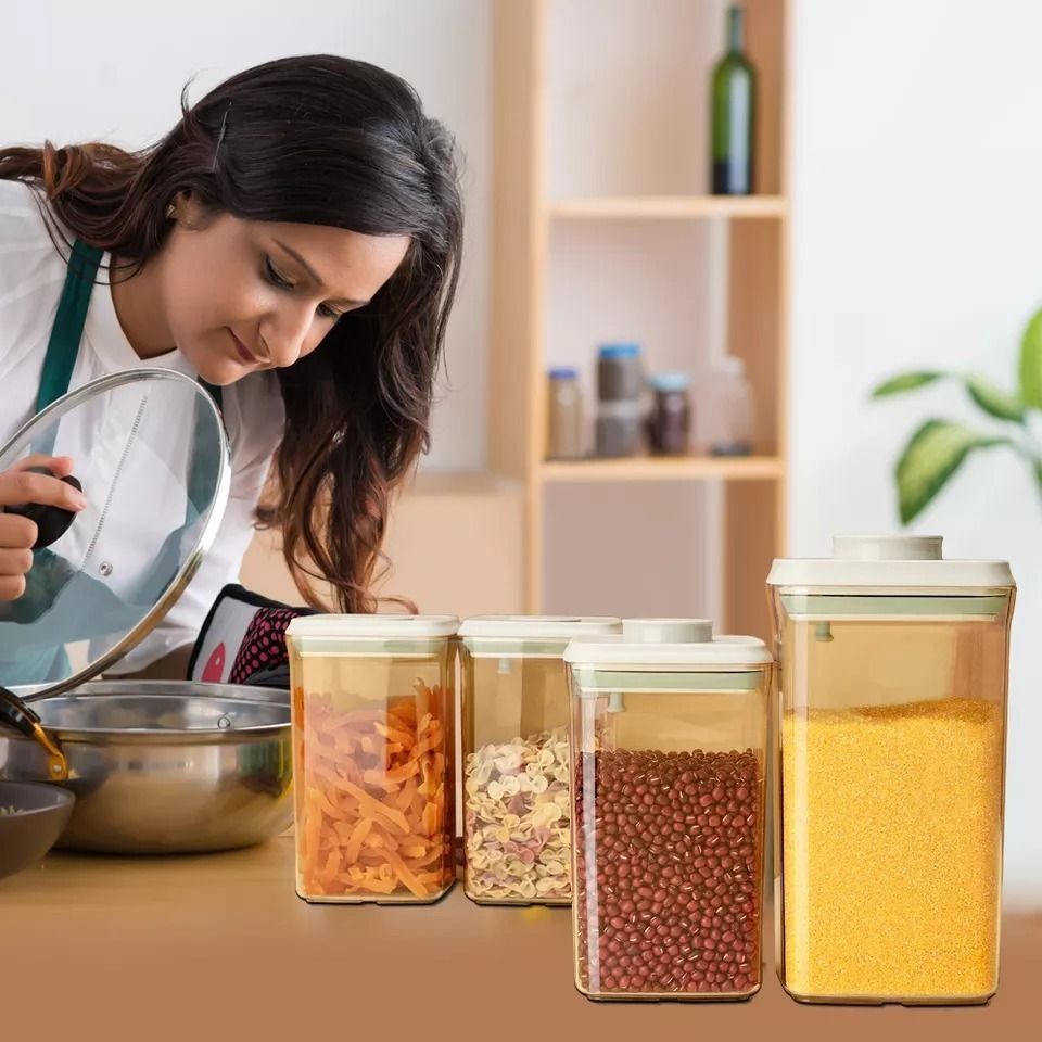 Ankou Food Storage Containers, Pop Airtight Food Storage