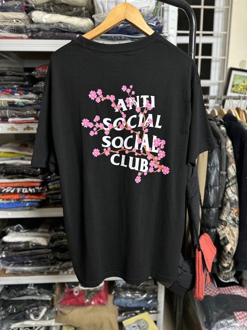 ANTI SOCIAL SOCIAL CLUB Cherry Blossoms Thick fabric