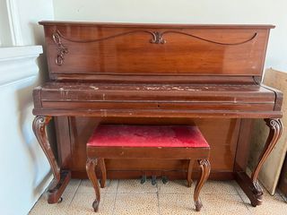 Antique Semi Grand Piano