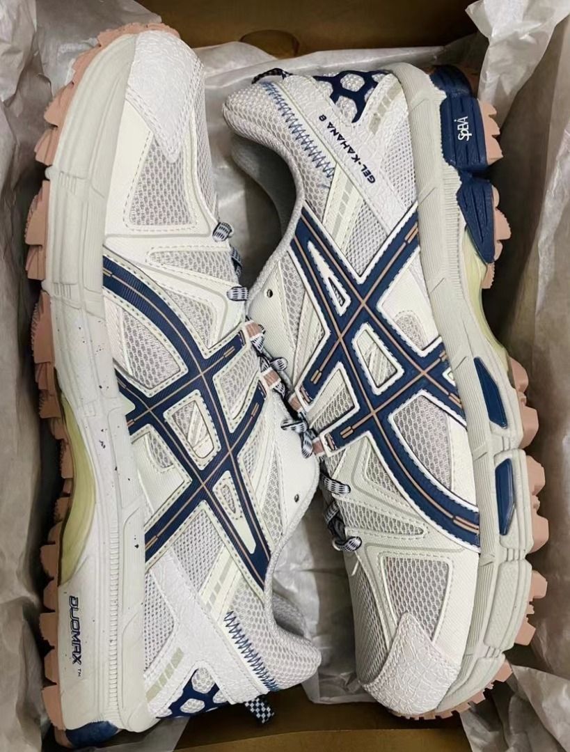 Asics Gel Kahana 8 Trail Low Top Men s Light Gray Running Shoes