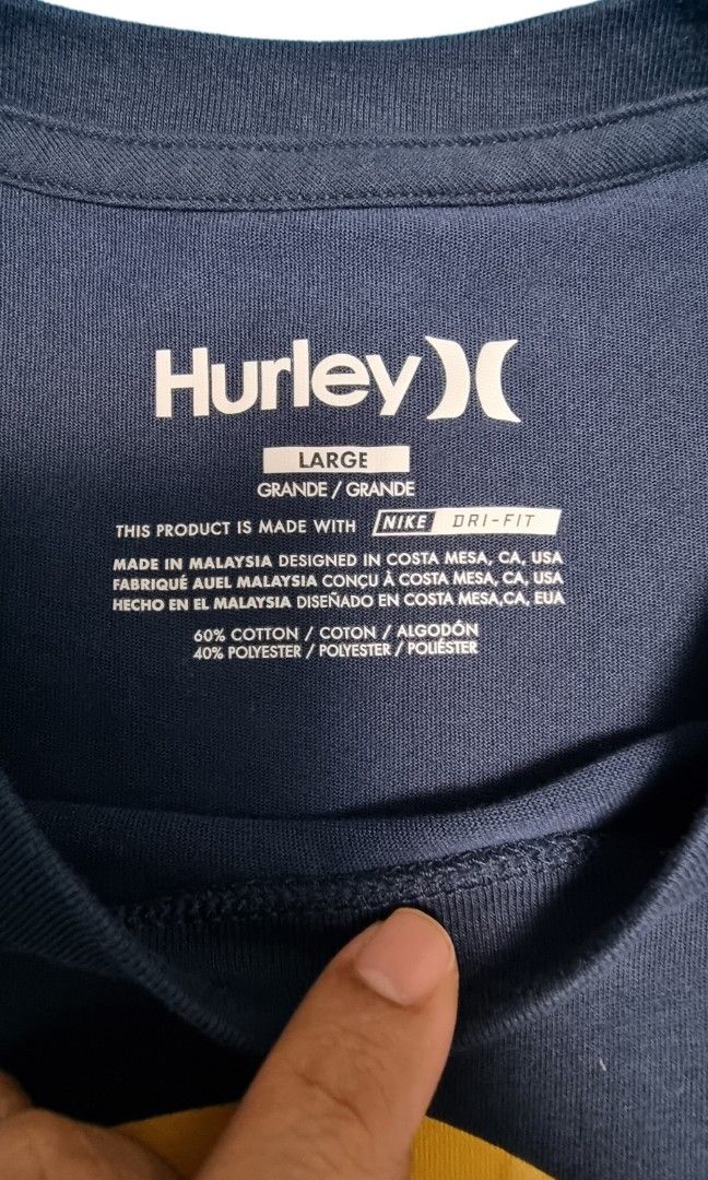 Hurley nike dri fit t shop shirt