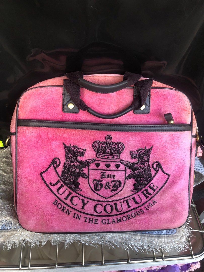Authentic juicy couture laptop bag