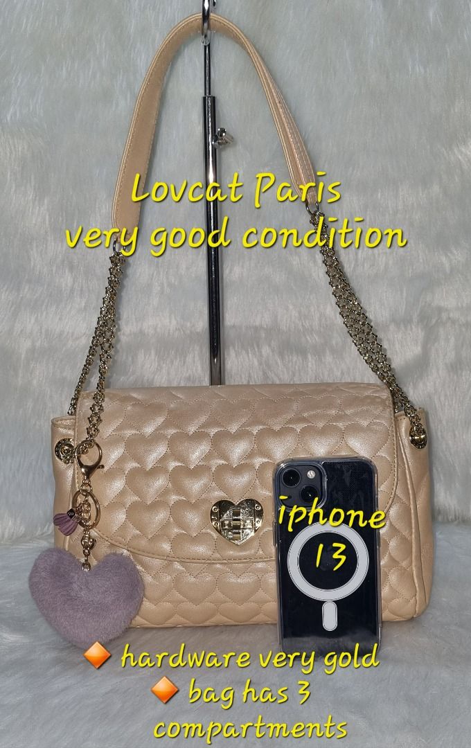 LOUIS QUATORZE mono tote bag - Lovecat Preloved Bags