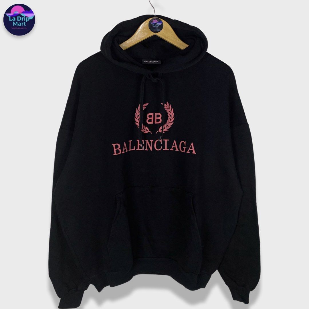 BALENCIAGA CROWN BB PULLOVER HOODIE