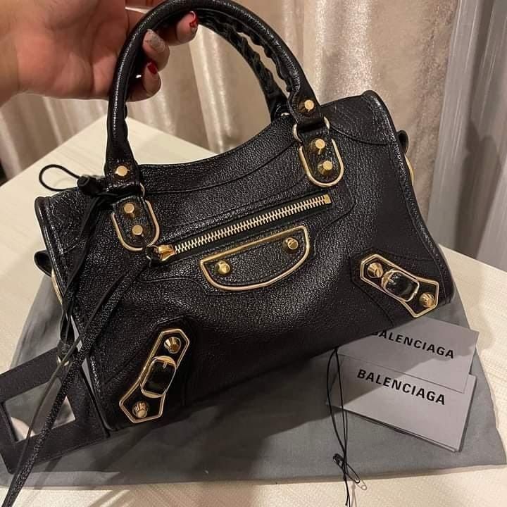 balenciaga mini city black