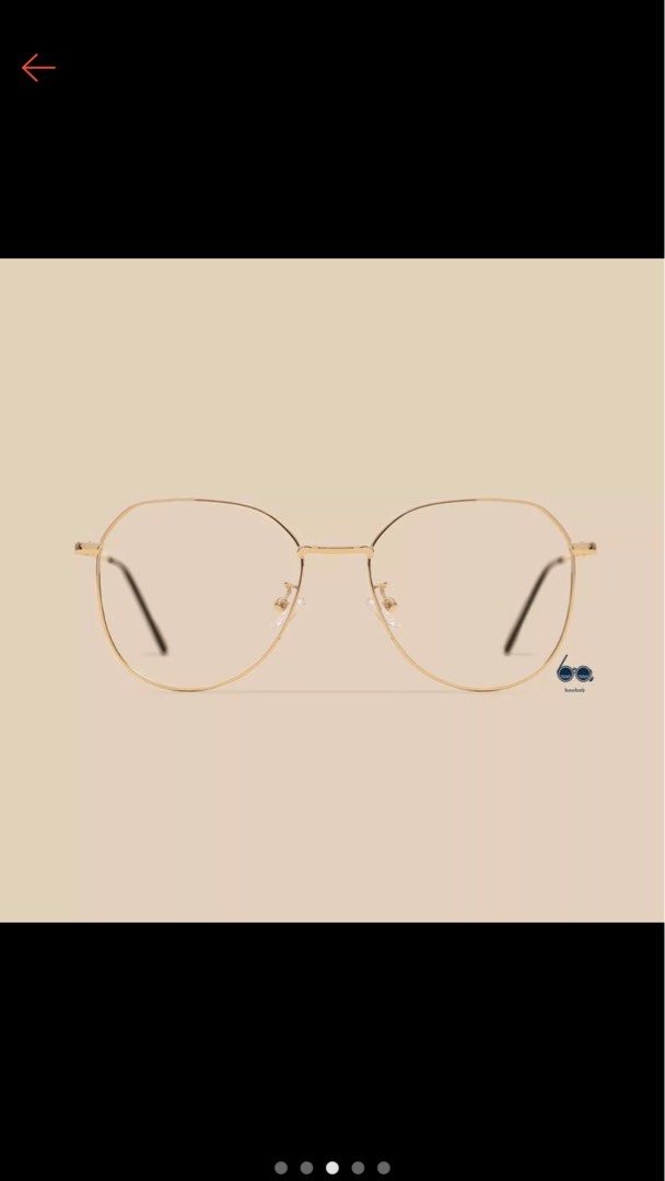 Baobab Diego Gold Eyeglasses Aviator type (Category: Sunglasses & Eyewear) located in Manila. Submitted by plmarn (Listing ID 1250498796, Image 2). Description: - Bought online Baobab official store in shopee - Never ko po nagamit - Kasama po ung box.