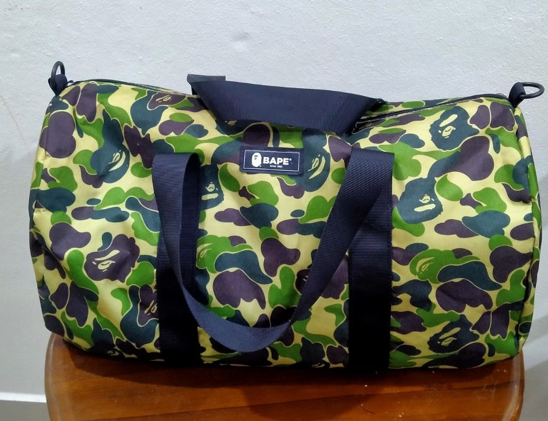 BAPE Duffle Bag, Men's Fashion, Bags, Backpacks on Carousell