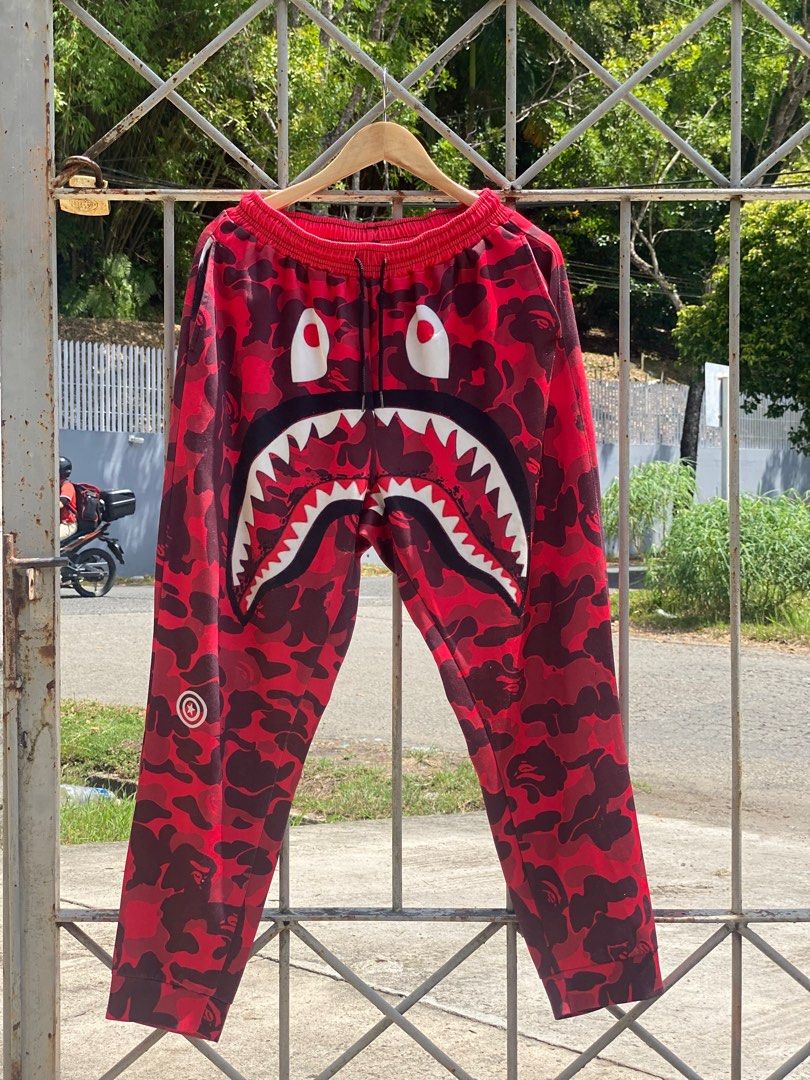 Bathing ape Men s Fashion Bottoms Joggers on Carousell
