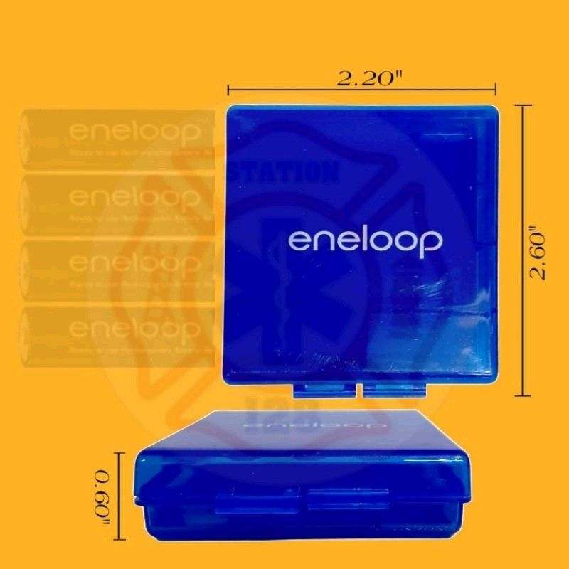 Battery Case For AAA And AA (Category: Batteries & Chargers) located in Quezon City. Submitted by station128 (Listing ID 1250458999, Image 3). Description: Panasonic Eneloop Battery Case for AAA And AA Description: Panasonic Eneloop Pro storage cases are ideal for keeping your Eneloop Pro AA or AAA batteries organized and ready for use when needed. The durable plastic cases developed by the Panasonic design team in Japan, hold 4AA or 5AAA batteri
