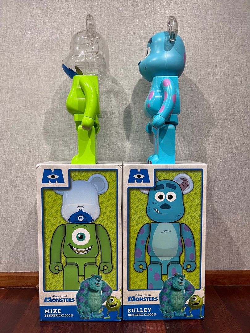 Bearbrick Mike and Sulley 1000%